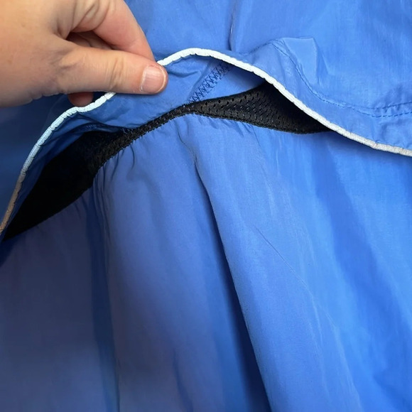 L.L. Bean women’s vintage blue full zip utility hiking vest size large - Picture 8 of 10